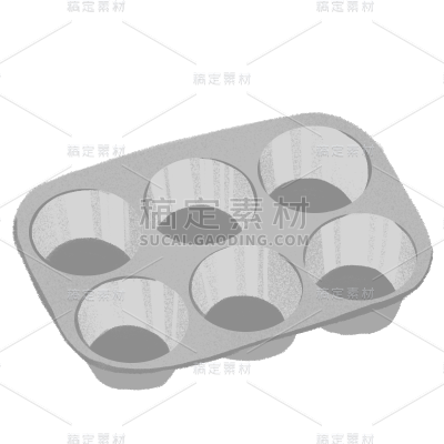 手绘-厨房家居用品贴纸-模具