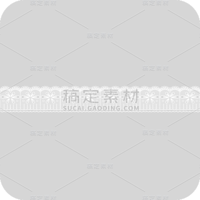 白色蕾丝手帐装饰元素贴纸10
