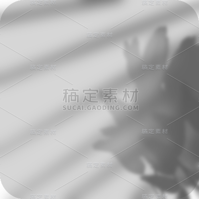 简约风-窗影元素贴纸