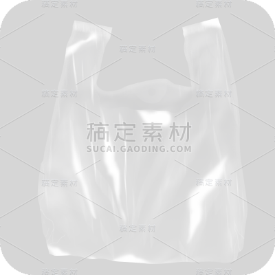 手绘-塑料袋元素家居生活贴纸2