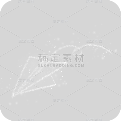 手绘-纹理装饰元素贴纸-纸飞机