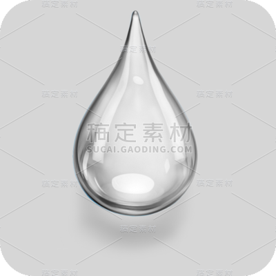 通用矢量水滴免抠元素