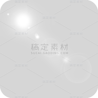 特效通用白色灯光光晕元素素材