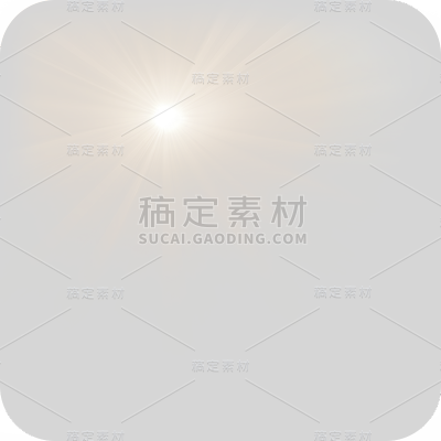 通用实景太阳阳光元素贴纸