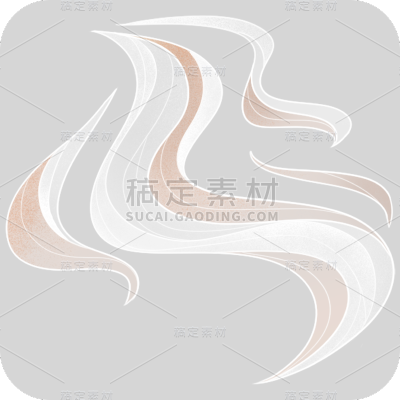 通用中国风中式半透明祥云元素素材