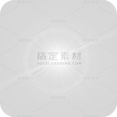 手绘-白色闪光装饰元素贴纸6