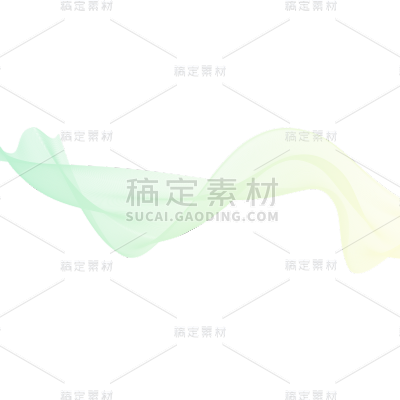 彩色装饰丝带元素素材