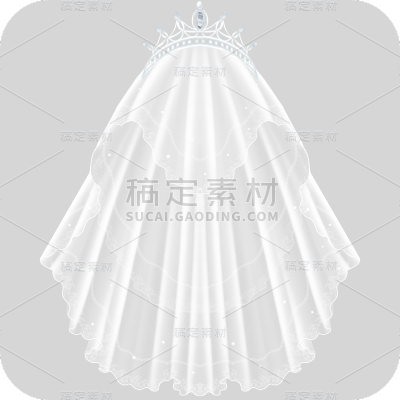 手绘-婚纱元素