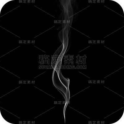 写实白色烟雾雾气元素贴纸