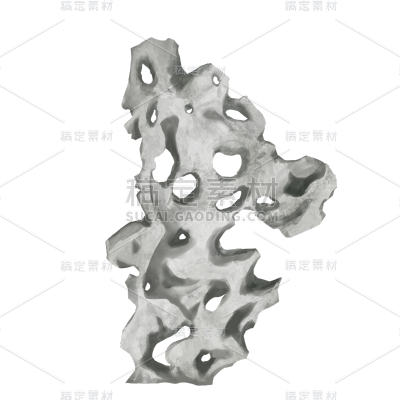 中国风-建筑元素-假山