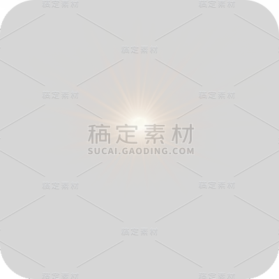 通用实景太阳阳光元素贴纸