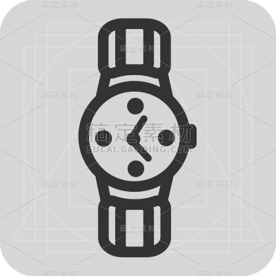 ICON-服饰icon-SVG-手表