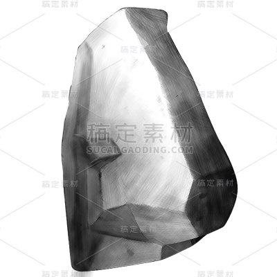 手绘-石膏五官贴纸-鼻子