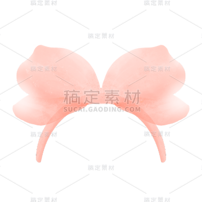手绘-女生发饰贴纸-发箍4
