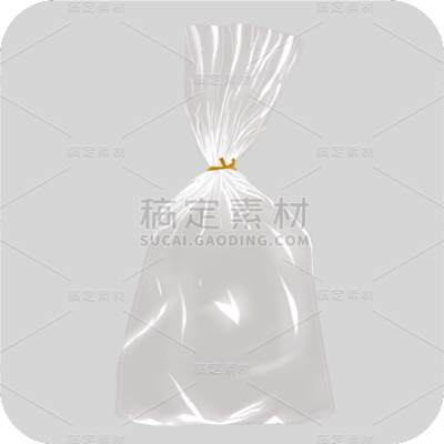手绘-塑料袋元素家居生活贴纸10