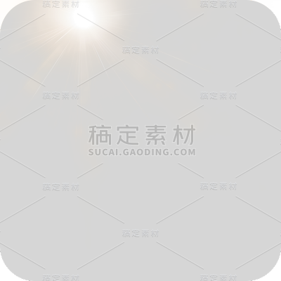 通用实景太阳阳光元素贴纸