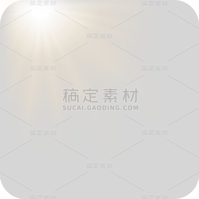通用实景太阳阳光元素贴纸