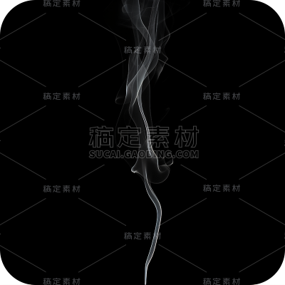 写实烟雾雾气白色有色气体元素贴纸