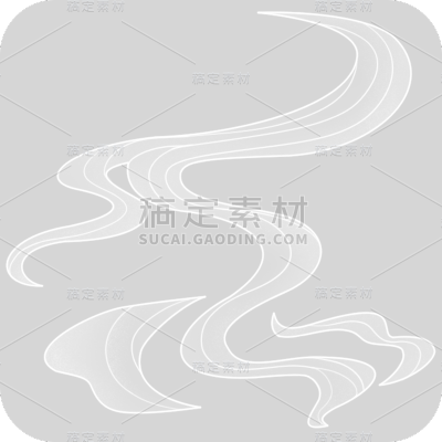 通用中国风中式半透明祥云元素素材