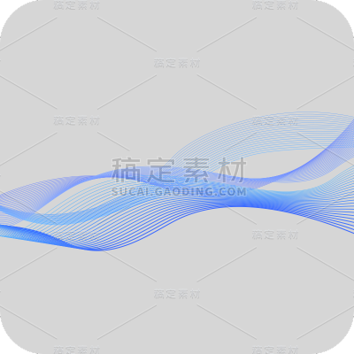 简约科技蓝色线条曲线