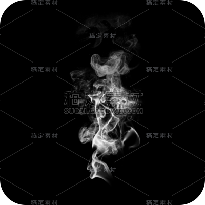 写实烟雾笔刷装饰元素贴纸2