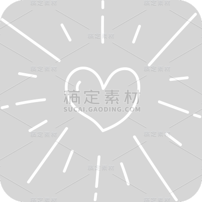 手绘-简笔画装饰元素贴纸4