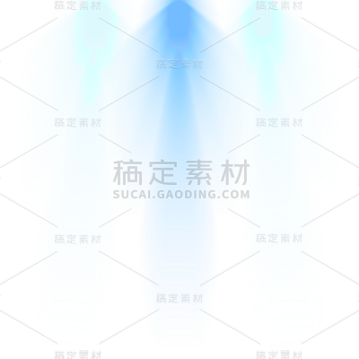 手绘-简约舞台灯光装饰元素贴纸2