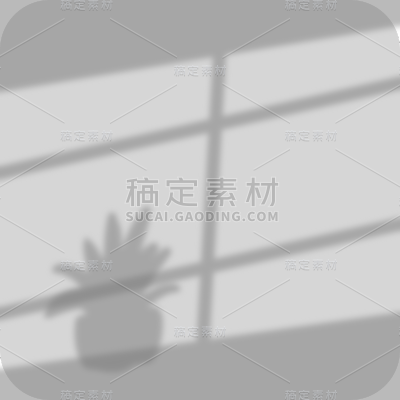 手绘-各类影子元素贴纸2