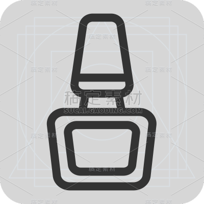ICON-美妆icon-SVG-指甲油