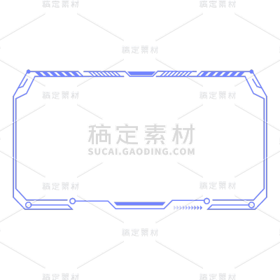 扁平-电竞科技风基础装饰元素6