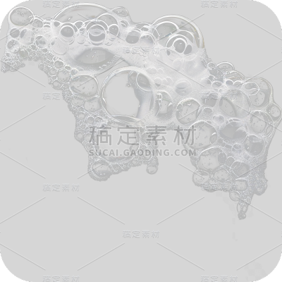 特效通用透明肥皂水泡泡元素素材