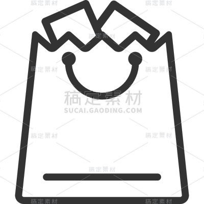 通用黑色矢量网购信息图标元素素材