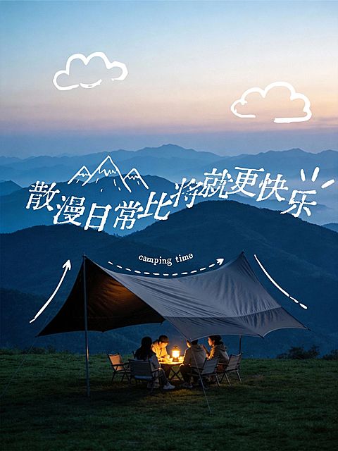 变形文字生活风景分享plog