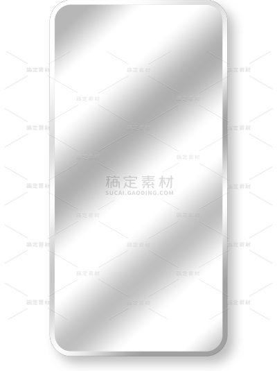 边框系列拟物感镜面玻璃