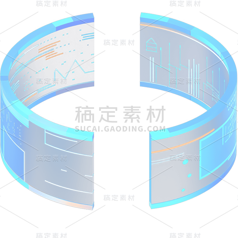 3D立体三维科技显示屏