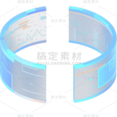 3D立体三维科技显示屏