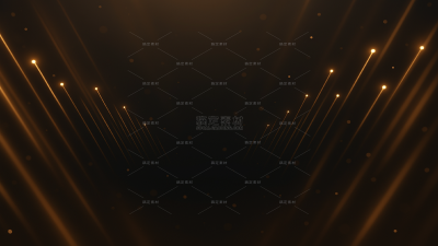 背景系列放射感金色光线光点光效背景（td）
