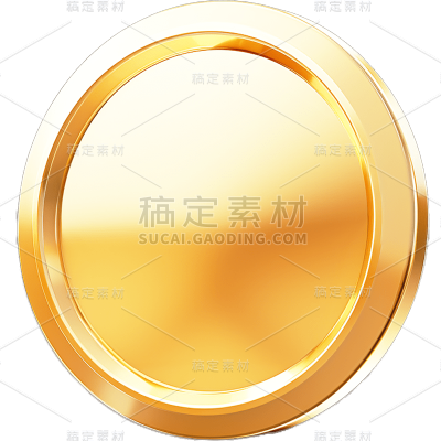 3D金币贴纸