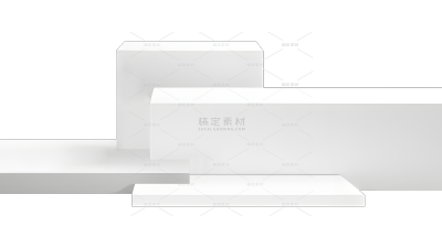 样机系列立体感白色立方体组合展台（td）