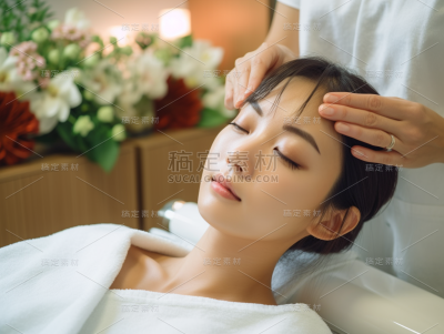 美容女模特人像