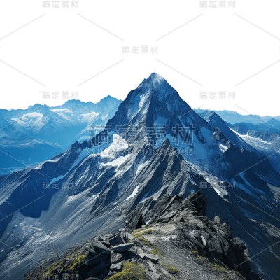 写实风山脉静态贴纸