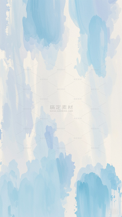 背景系列蓝色渐变水彩纹理