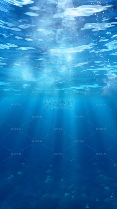 水下海洋背景