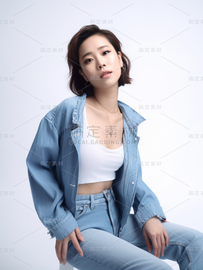 服装服饰女模特