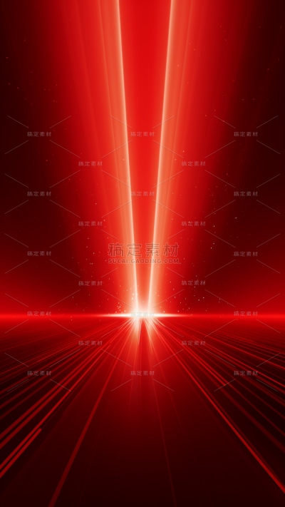 背景通用红色光效科技感光束图片素材