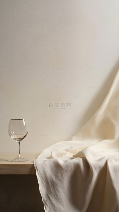 背景系列简约风布料展台