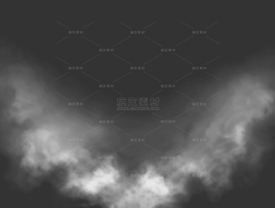 特效系列白色烟雾贴纸（td）