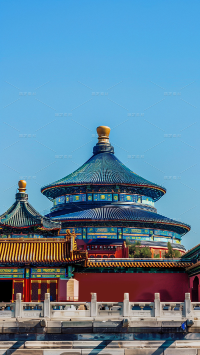 建筑系列通用实景故宫一角图片