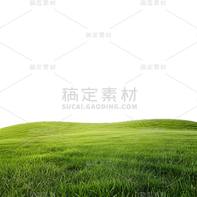 植物通用实景半铺草地元素素材