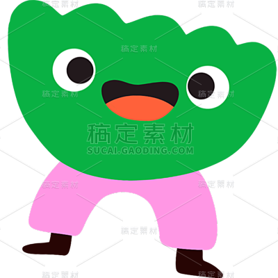 装饰通用趣味IP拟人贴纸元素素材